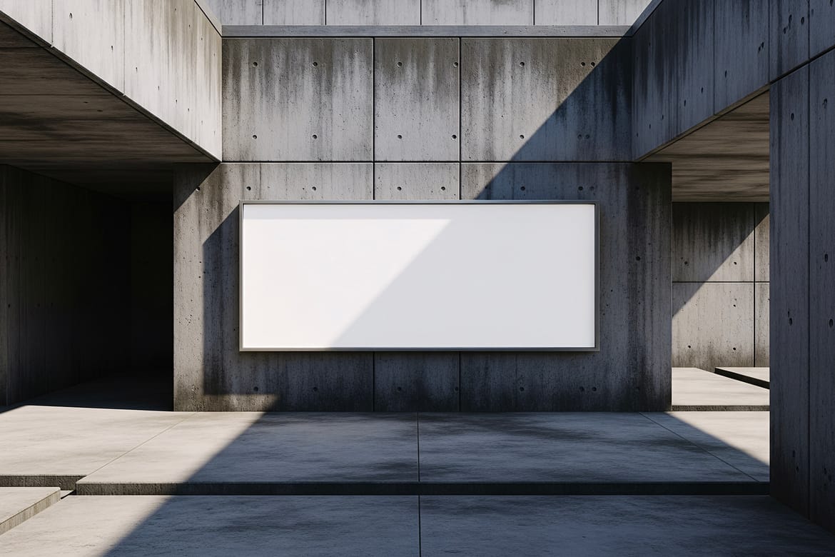 Outdoor Billboard Mockup