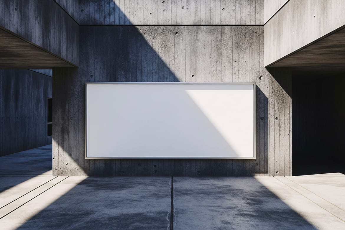 Outdoor Billboard Mockup