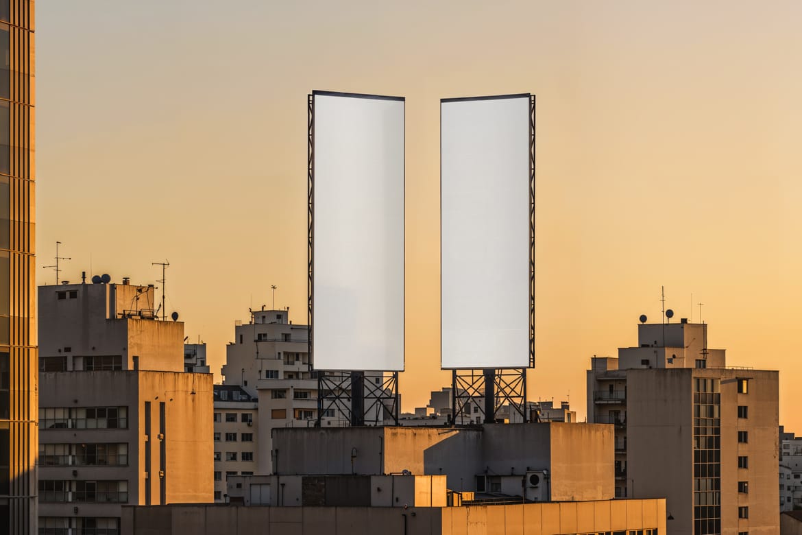 Urban Sunset Billboard Mockups 