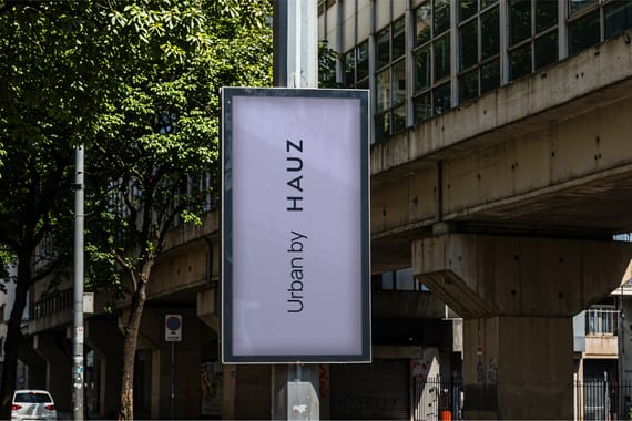 Urban billboard and posters mockups 