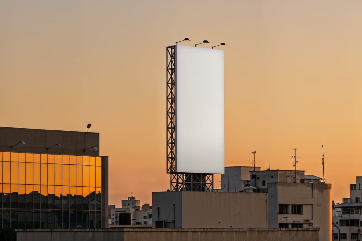 Urban Sunset Billboard Mockups 