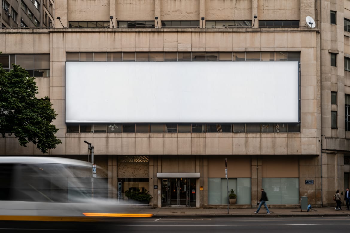 Urban billboard and posters mockups 