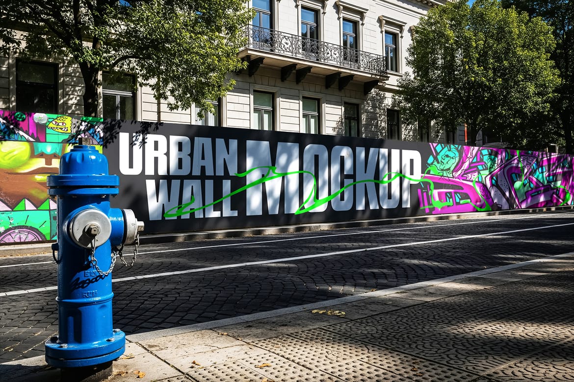 Urban Wall Mockup