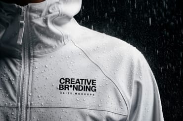 Waterproof Jacket Mockup – Elite Mockups Collection