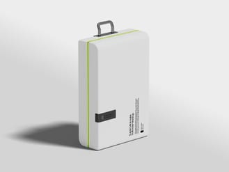 Minimalist Suitcase Free Mockup