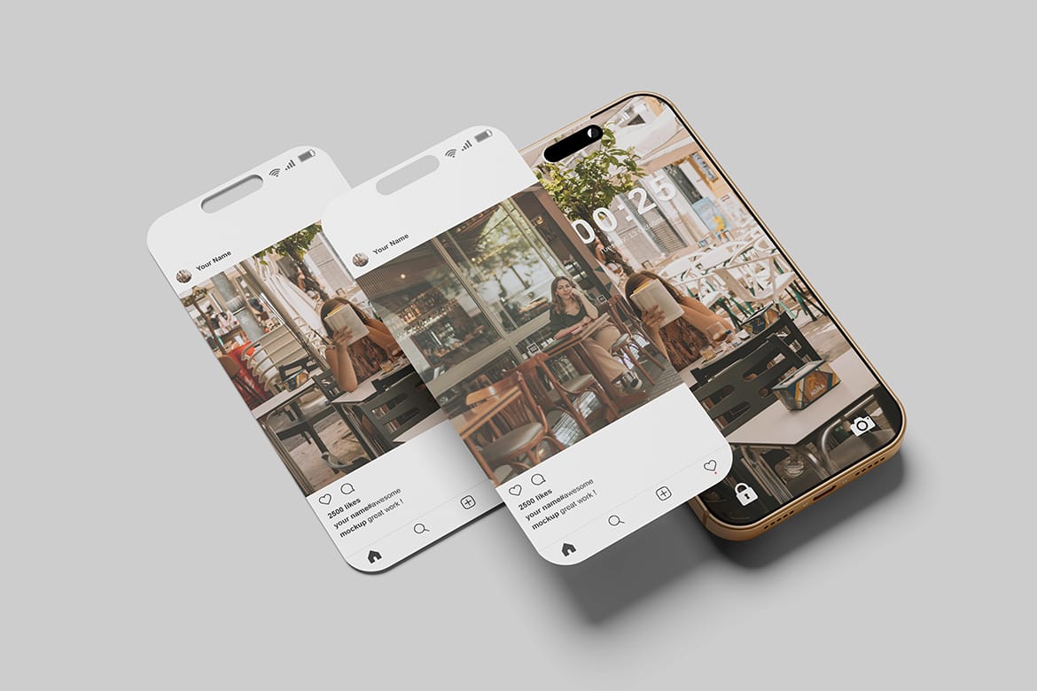 iPhone Screen Mockup