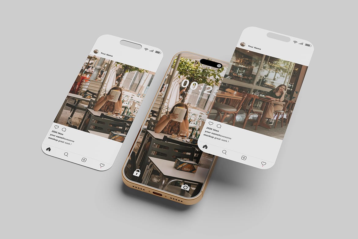 iPhone Screen Mockup