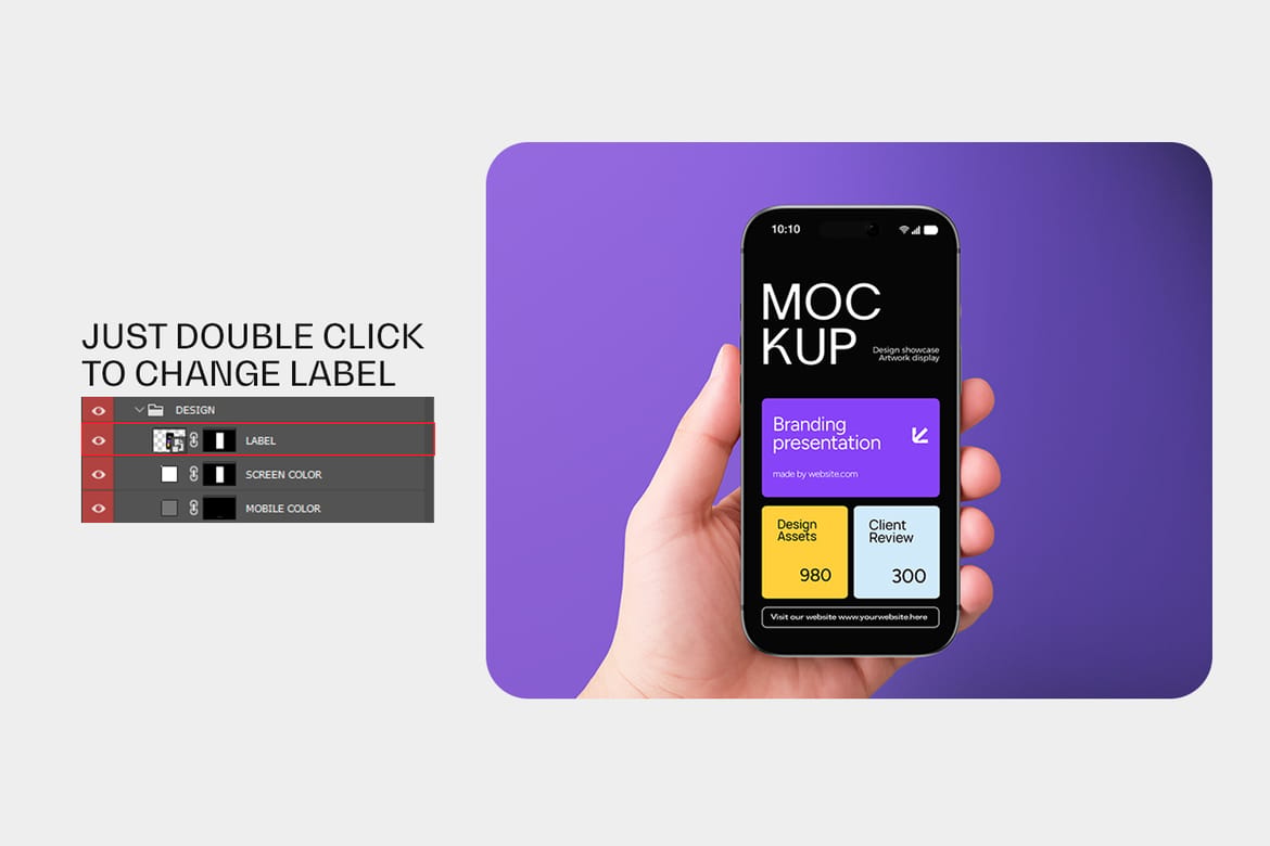 Hand Holding iPhone 17 Pro Max Mockup