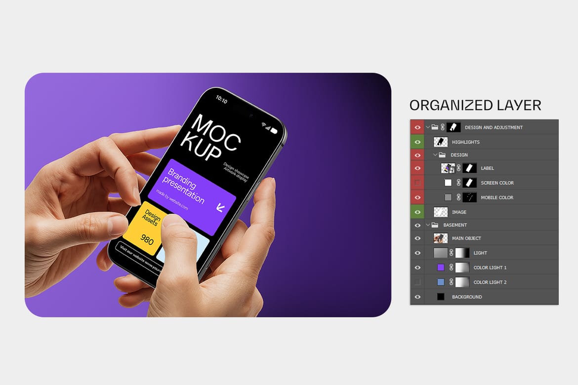 Hand Holding iPhone 17 Pro Max Mockup