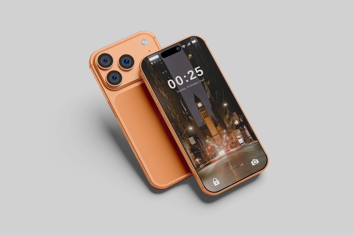 iPhone 17 Pro Mockup