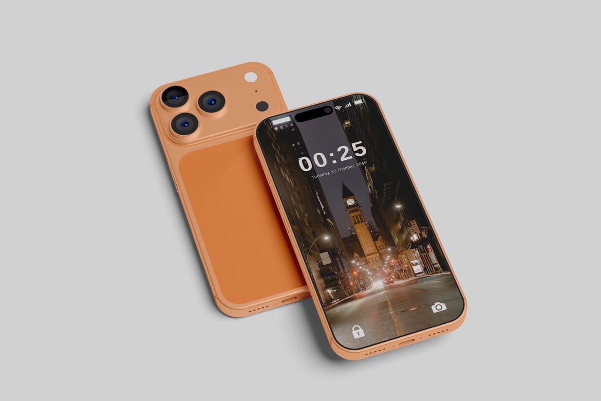 iPhone 17 Pro Mockup