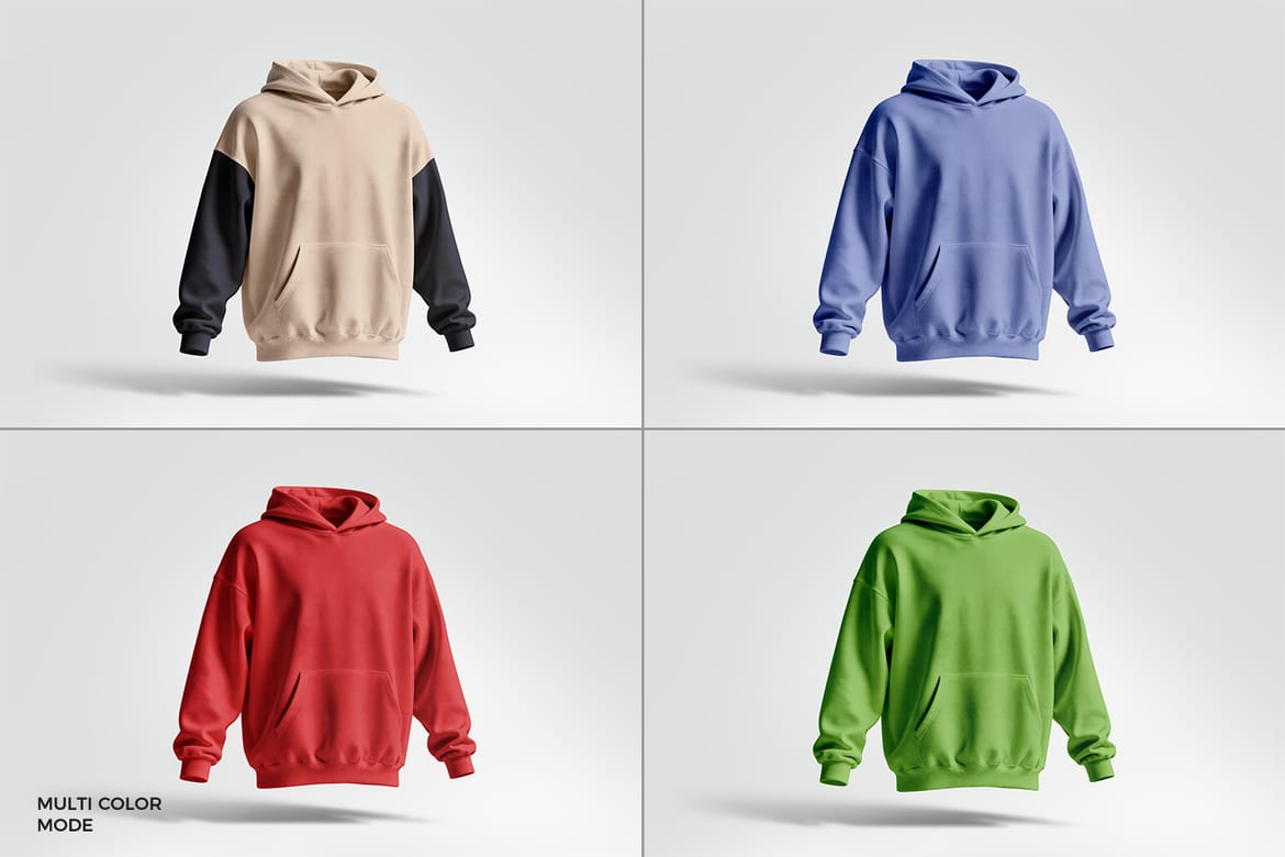 Realistic Hoodie Mockup