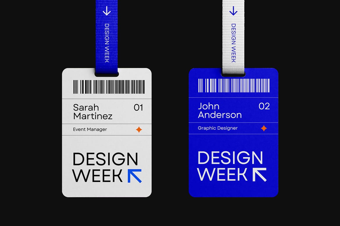 ID Card Mockup Set – Minimal and Realistic Scenes