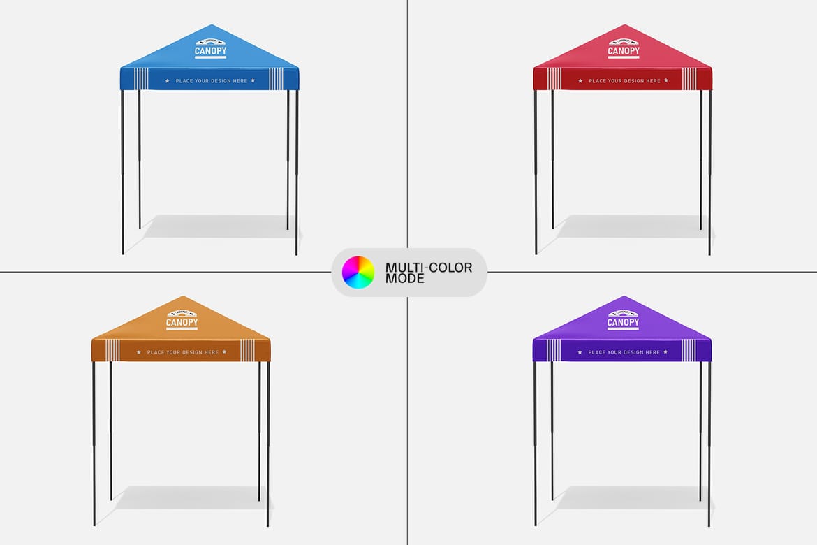 Canopy Pop-Up Tent Mockup