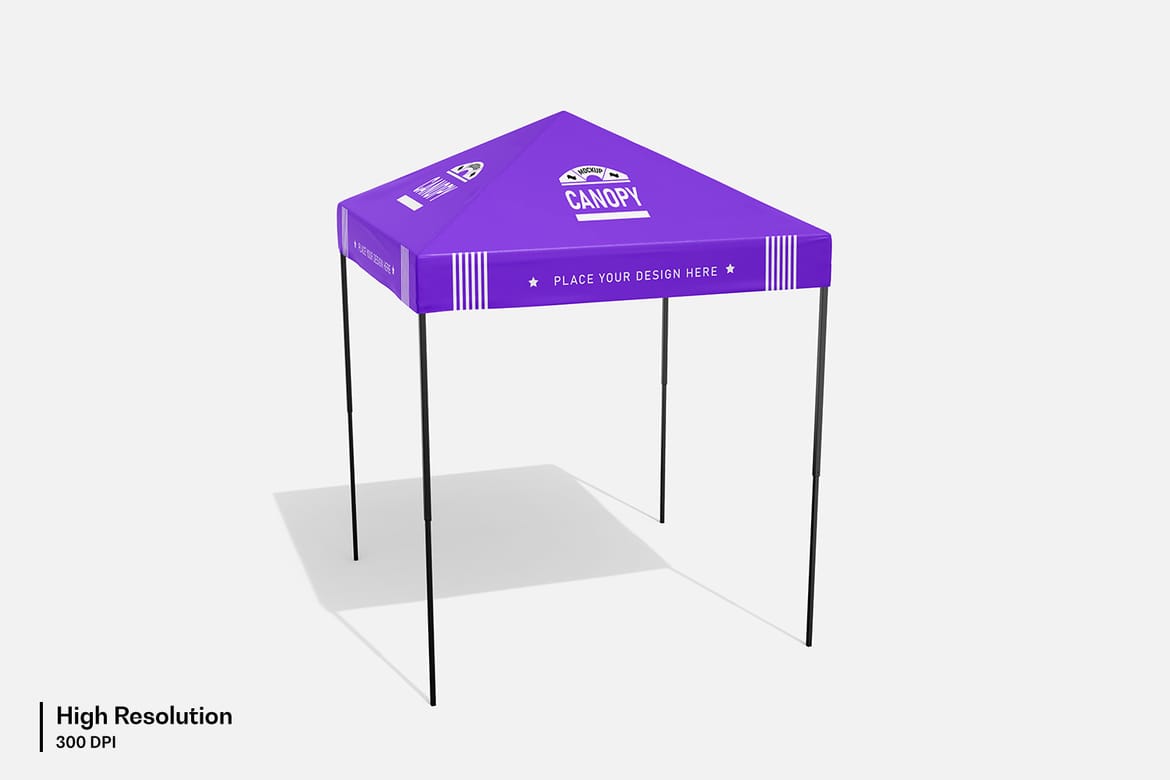 Canopy Pop-Up Tent Mockup
