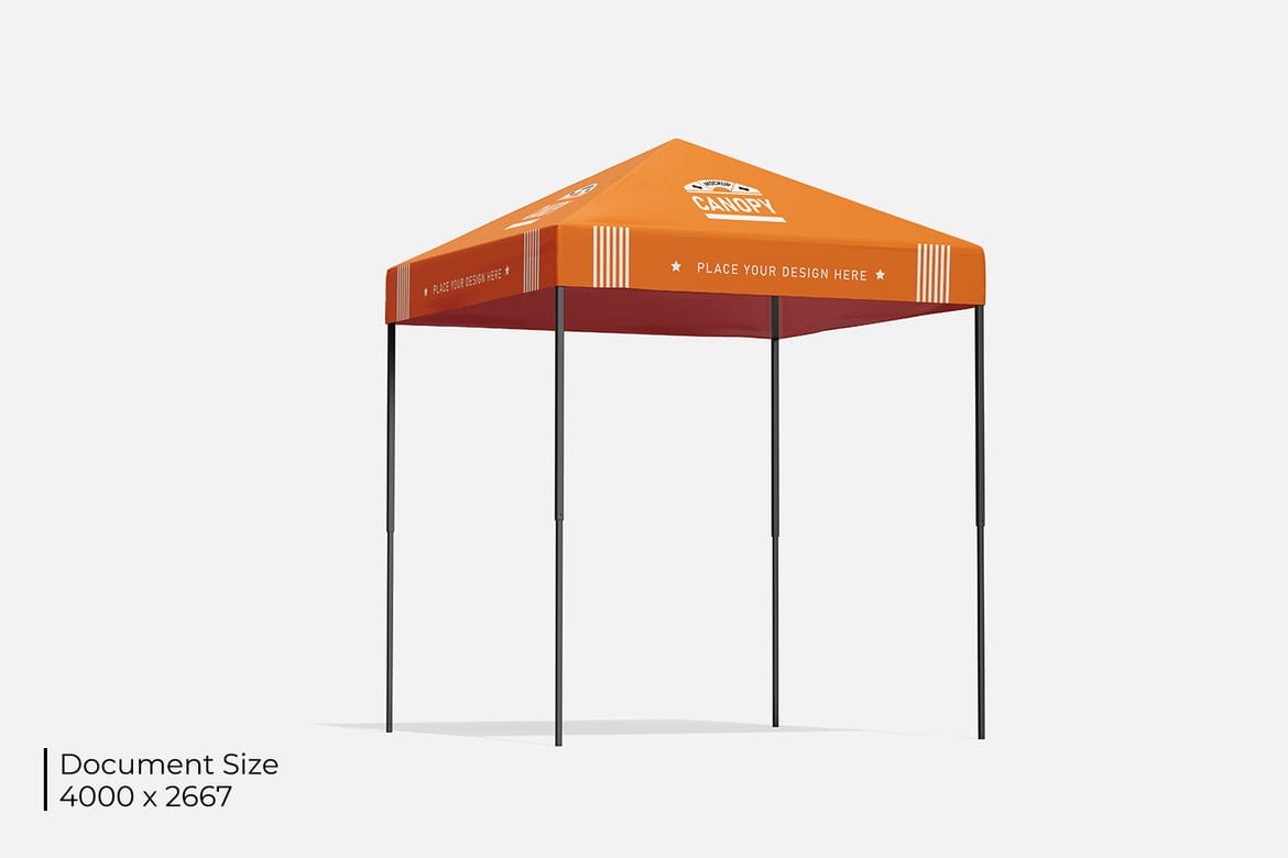 Canopy Pop-Up Tent Mockup