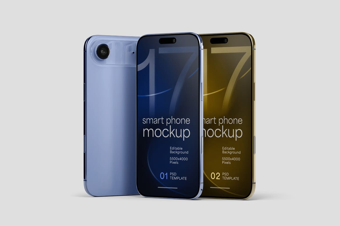 iPhone Air Mockup Set