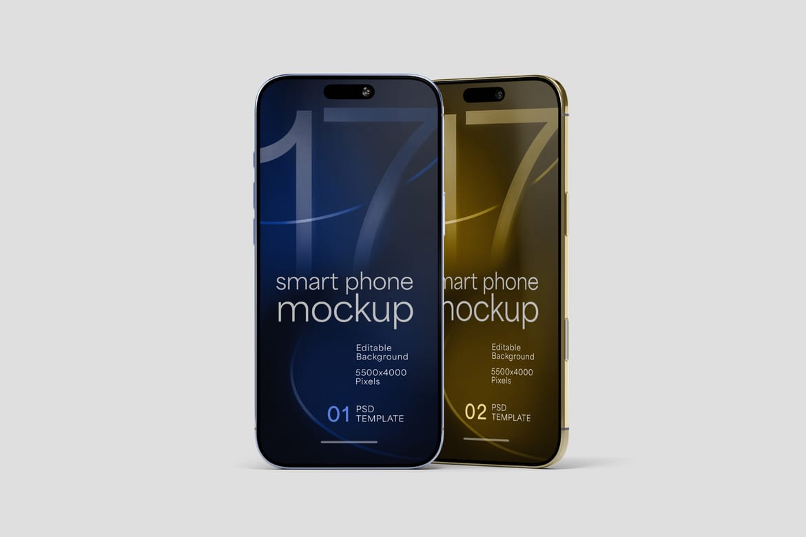 iPhone Air Mockup Set