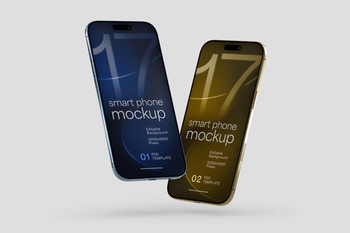 iPhone Air Mockup Set