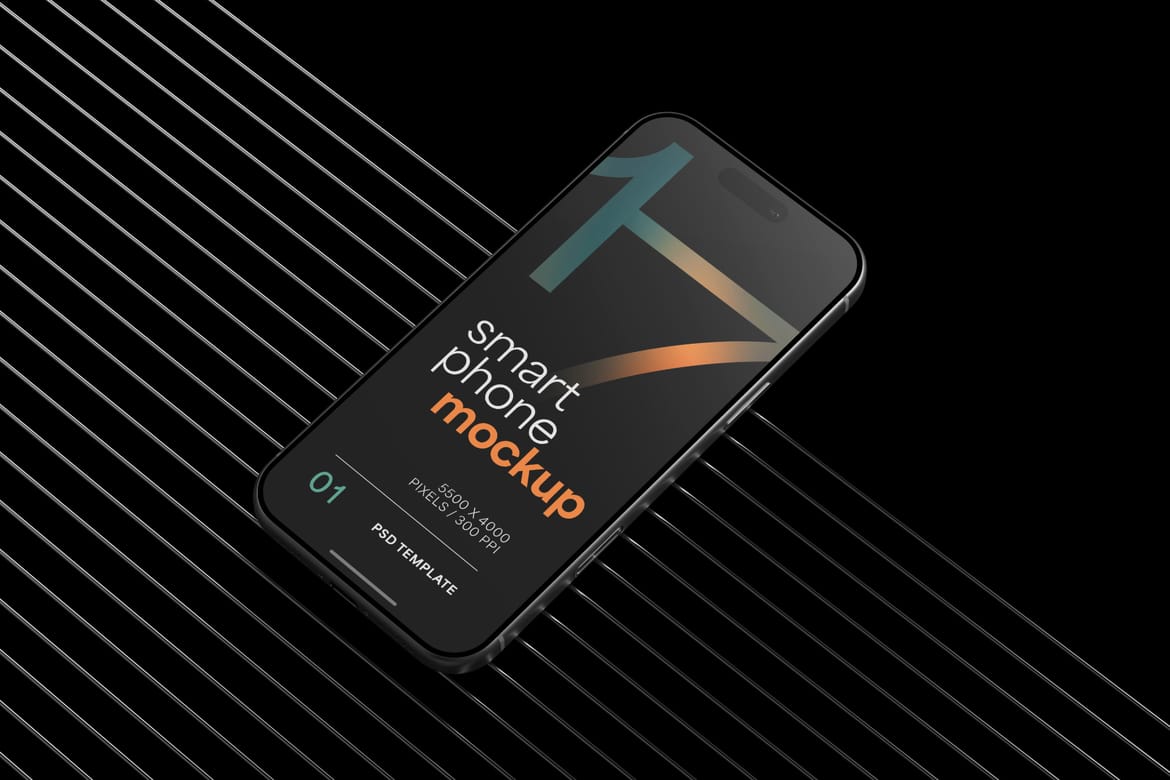 iPhone 17 Pro Mockup Set