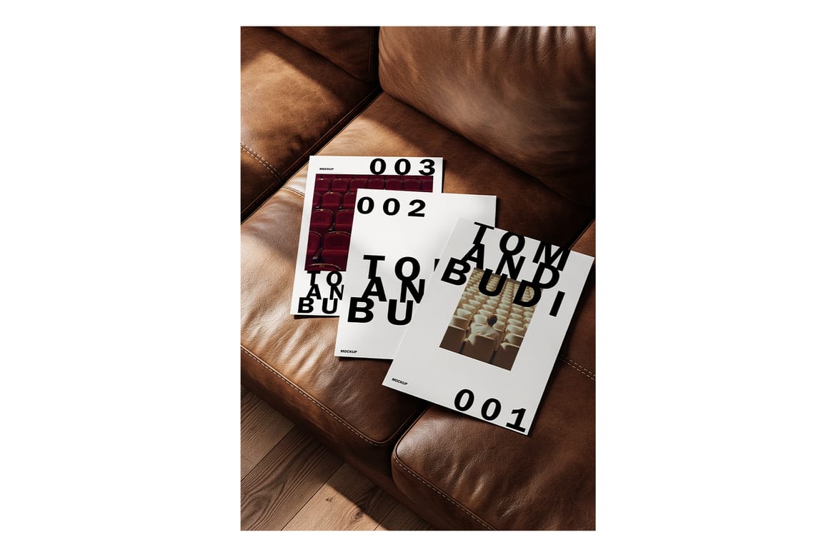 Book Cover & Paper A4 Mockup