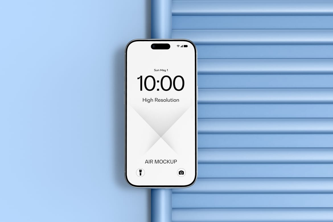 High Quality iPhone 17 Air Mockup