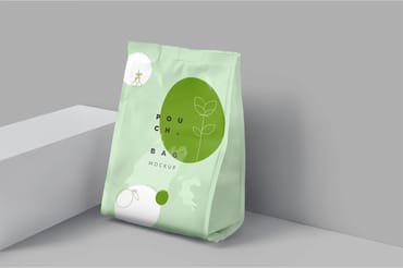 Tea Pouch Mockup