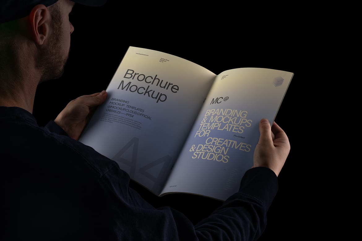 Branding Identity PSD  Mockups / Blackout Series
