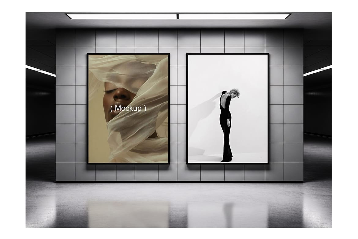 Bundle Frame & Board Mockup 