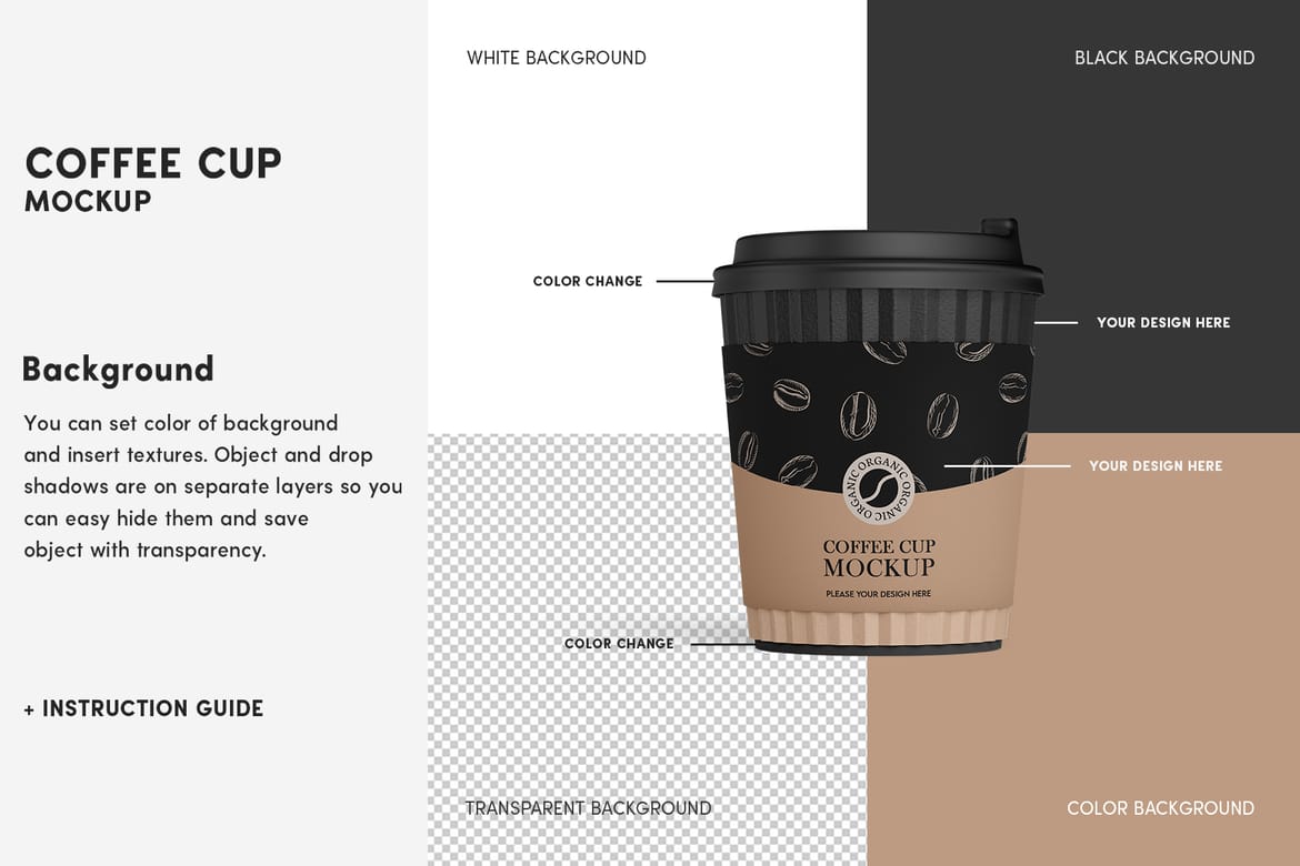 Coffee Cup Mockup Set