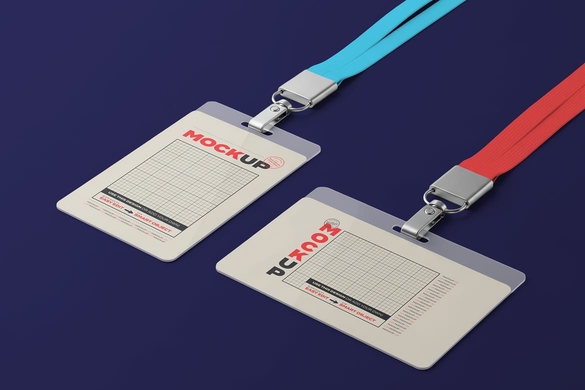 Card Id Full Customizable Mockups