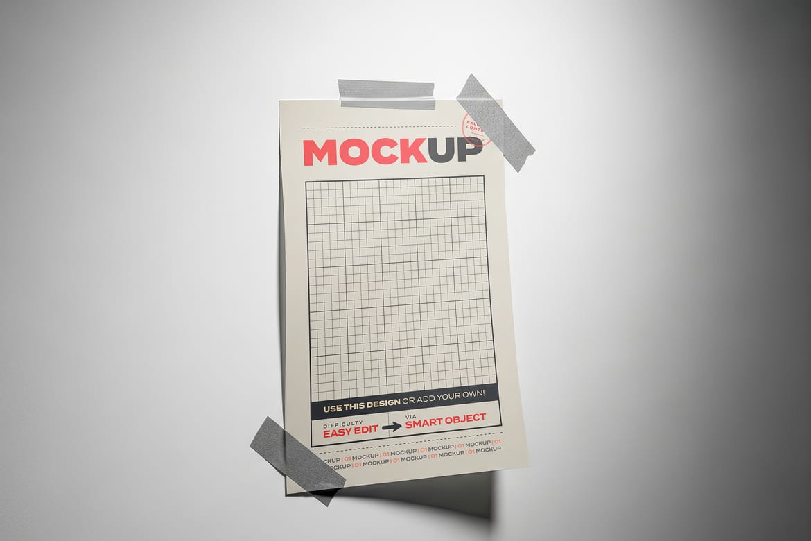Pages Duct Taped Mockups