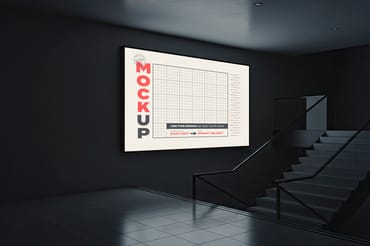 Bright Horizontal Backlight Sing Mockups