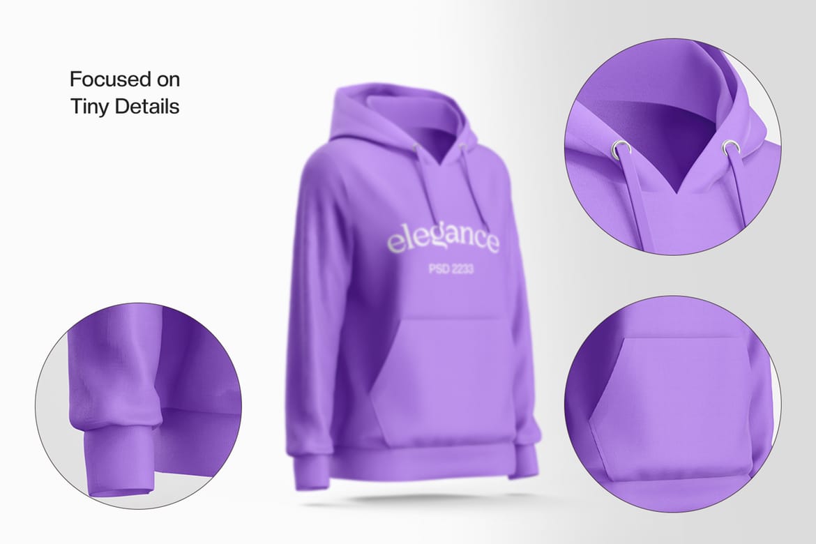 Woman's Hoodie Mockup