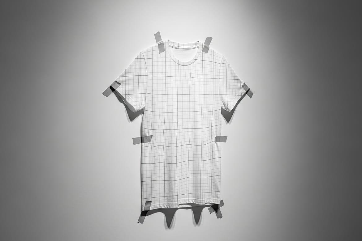 Duct Taped T shirt Mockups