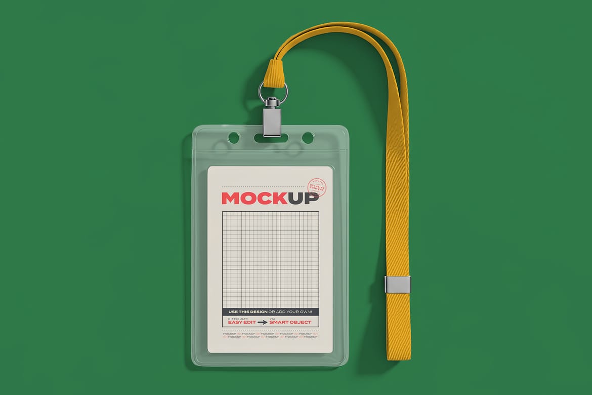 Card Id Full Customizable Mockups