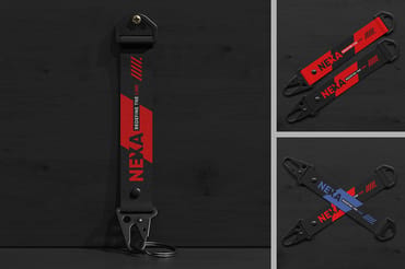 Tactical Key Strap Mockup