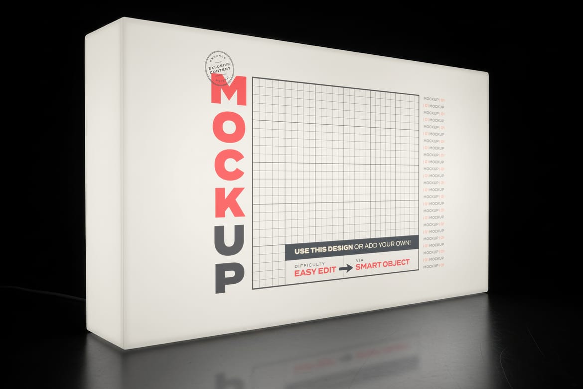 Bright Electric Signs Mockups