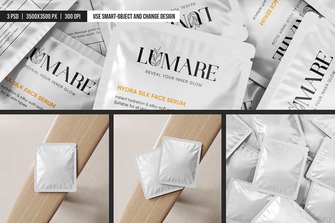 Sealed Pouch Mockup