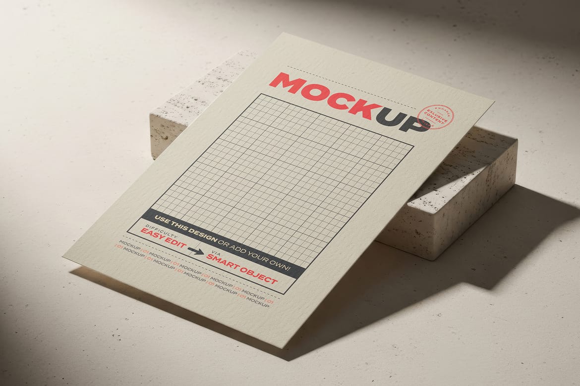 Horizontal and Vertical Page Mockups