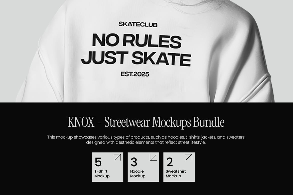 Knox Streetwear Mockup Bundle