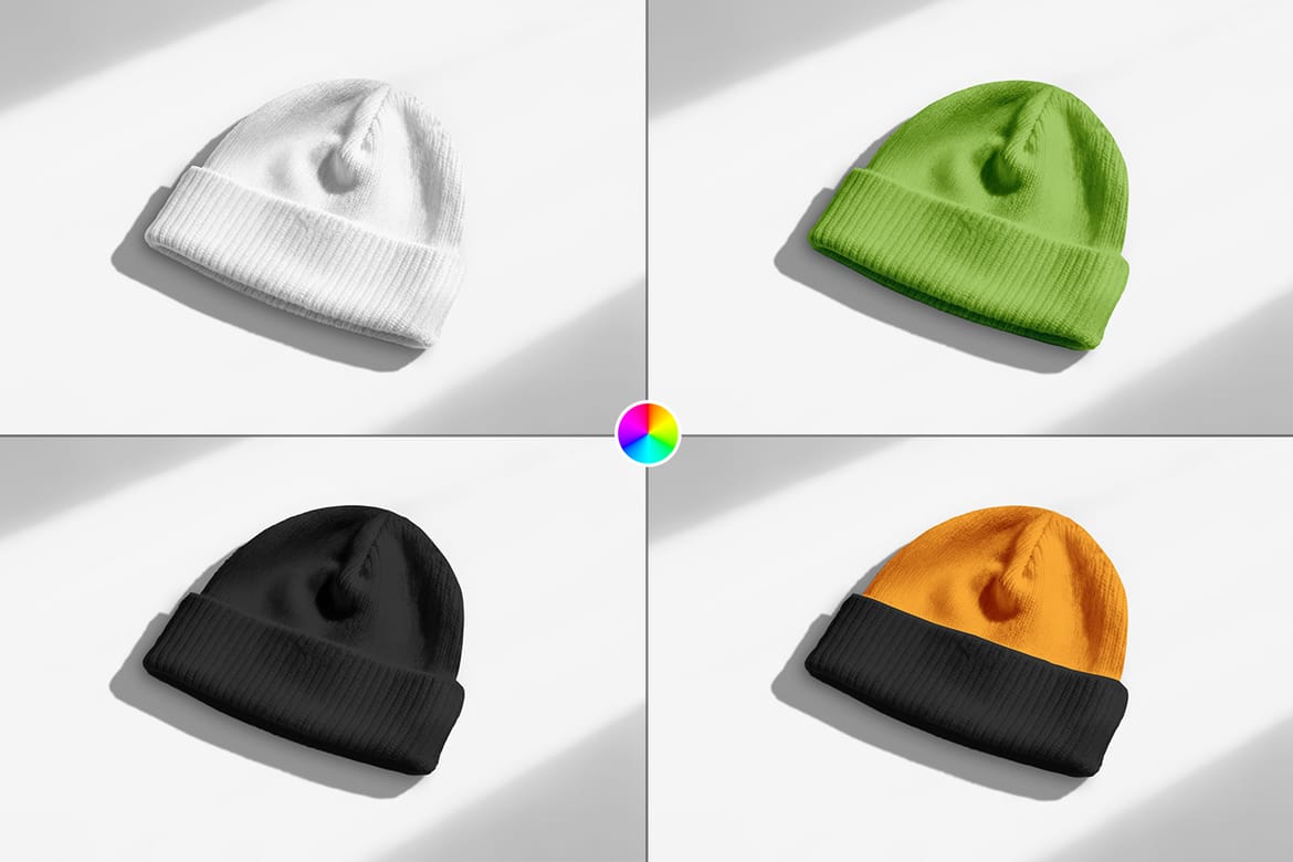 High Quality Beanie Mockup