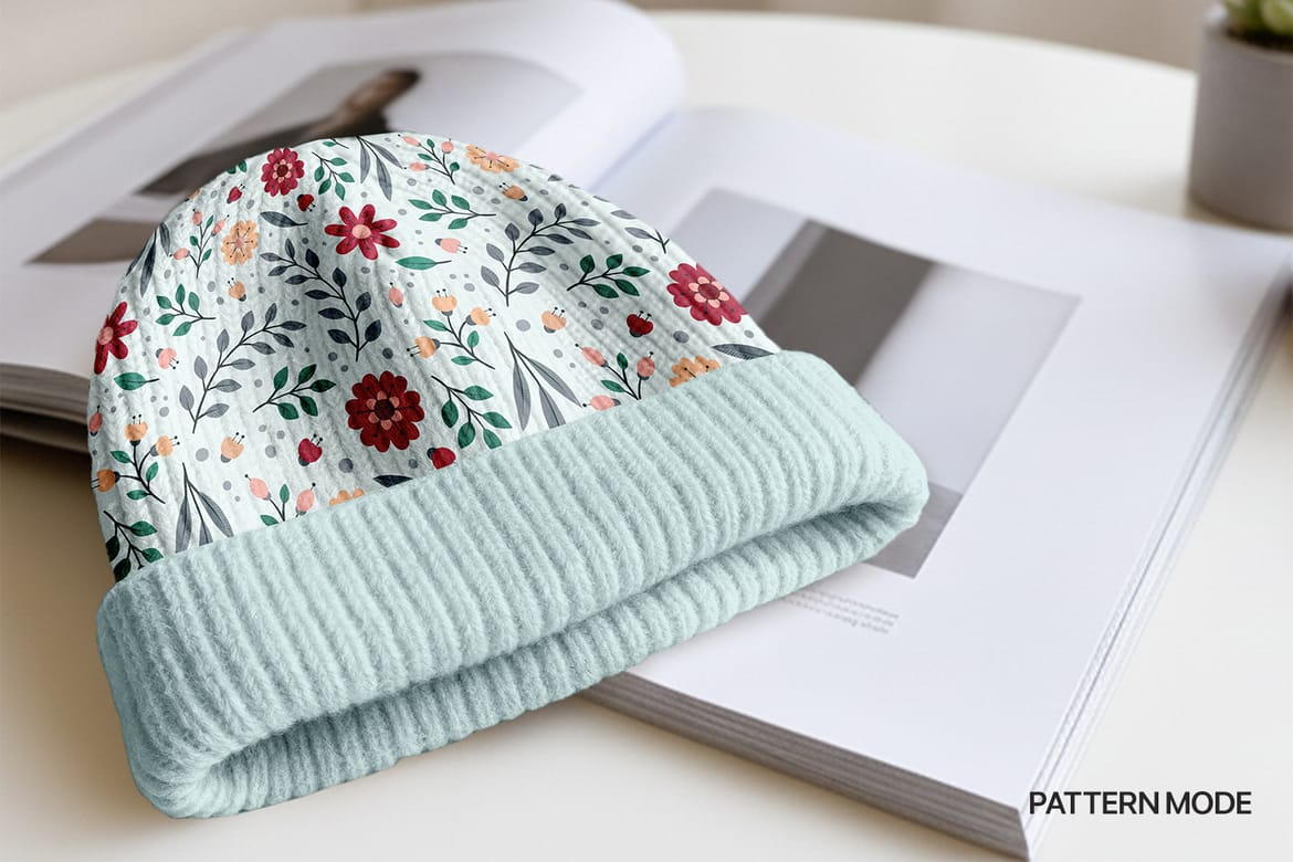 High Quality Beanie Mockup