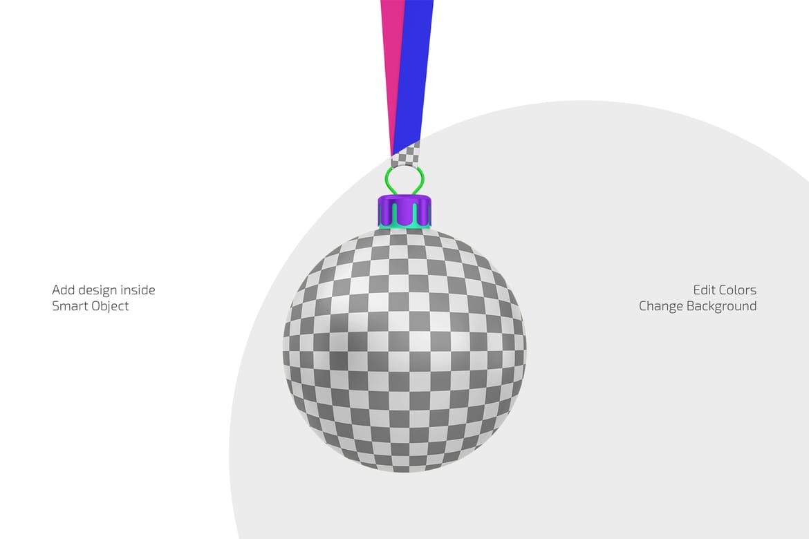 Christmas Ball Mockup Set