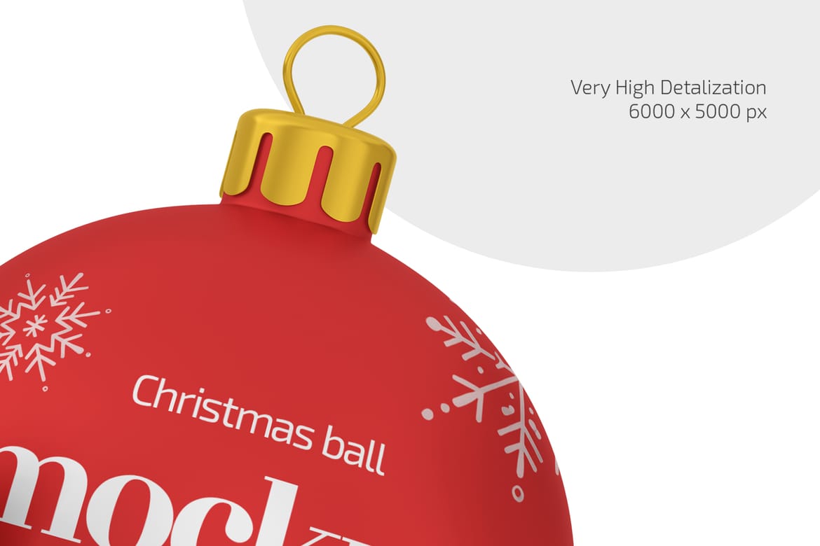 Christmas Ball Mockup Set
