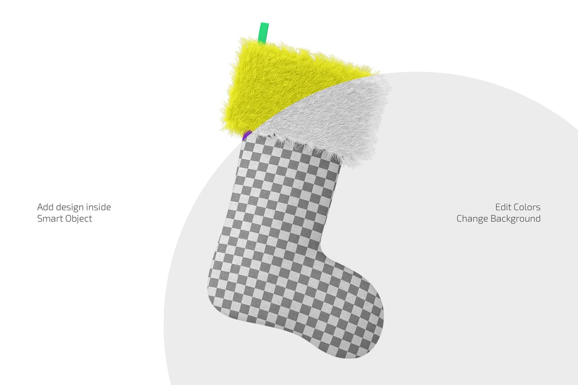 Christmas Sock Mockup Set