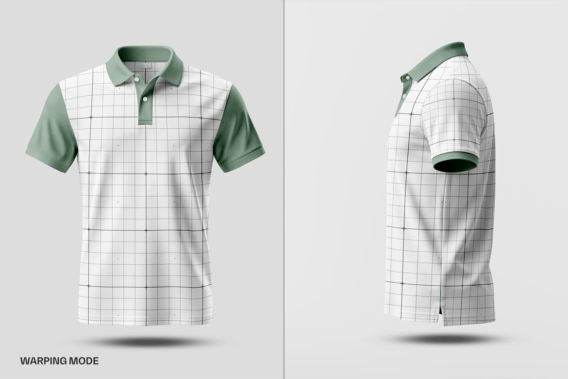 High Quality Polo Shirt Mockup
