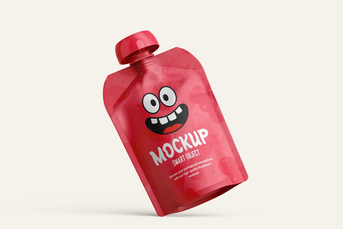 Doypack Spout Pouch Mockup