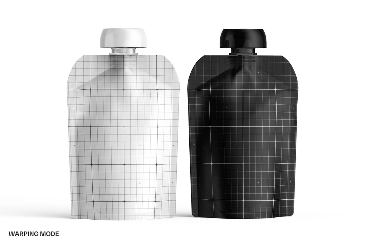 Doypack Spout Pouch Mockup