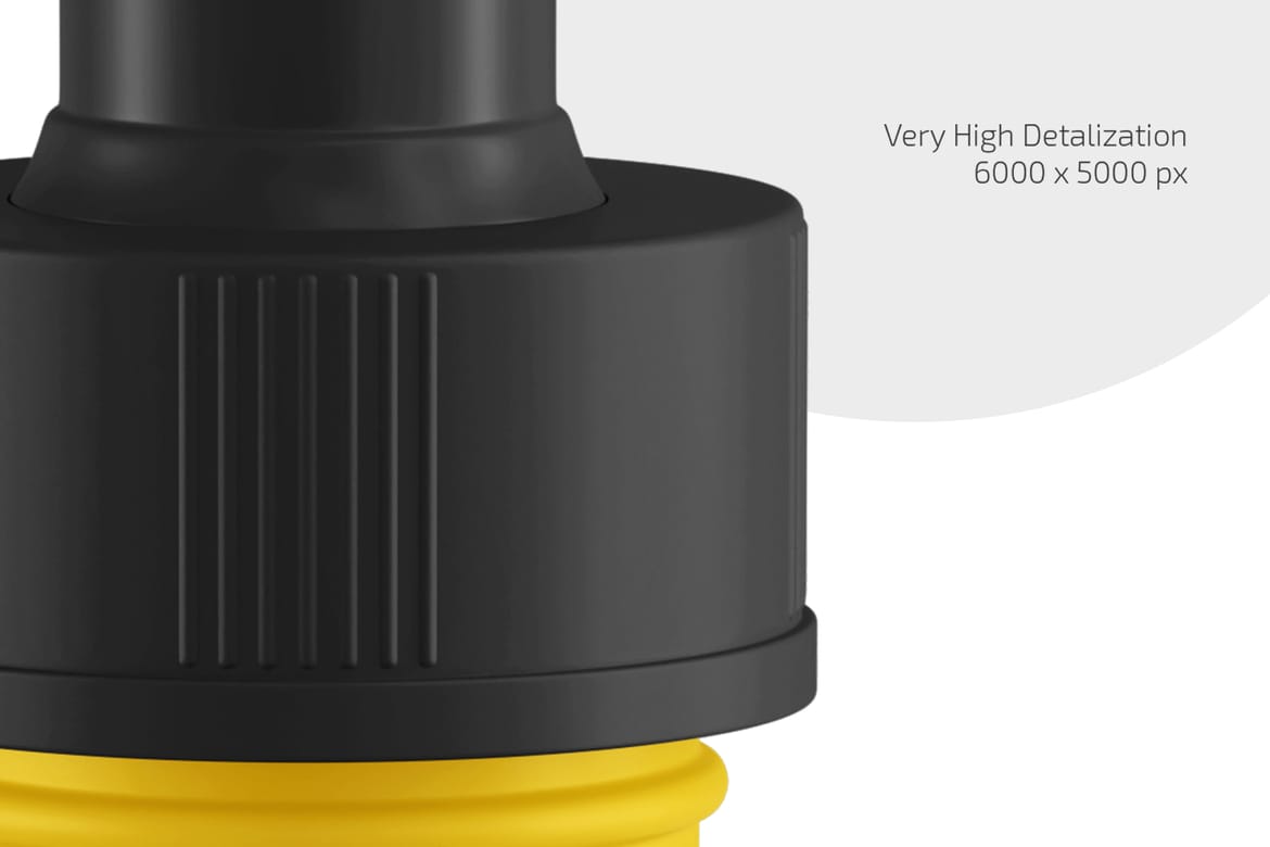 Matte Dropper Bottle Mockup Set